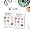 Baby Shower Game – 25 Double-Sided "Beer Belly or Baby Bump" Cards, Gender Neutral (Gold Dots)
